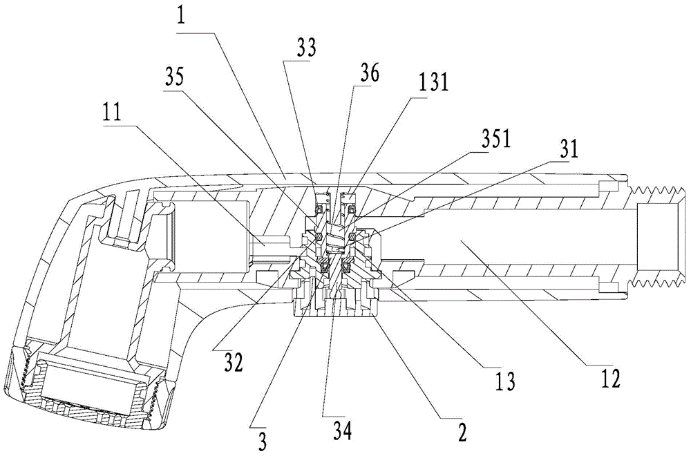 Energy-saving spray gun