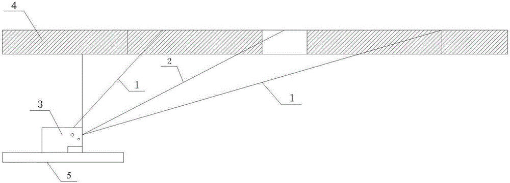 Drill hole arrangement structure and permeability-increasing method for coal seam high-pressure waterpower slotted fracturing