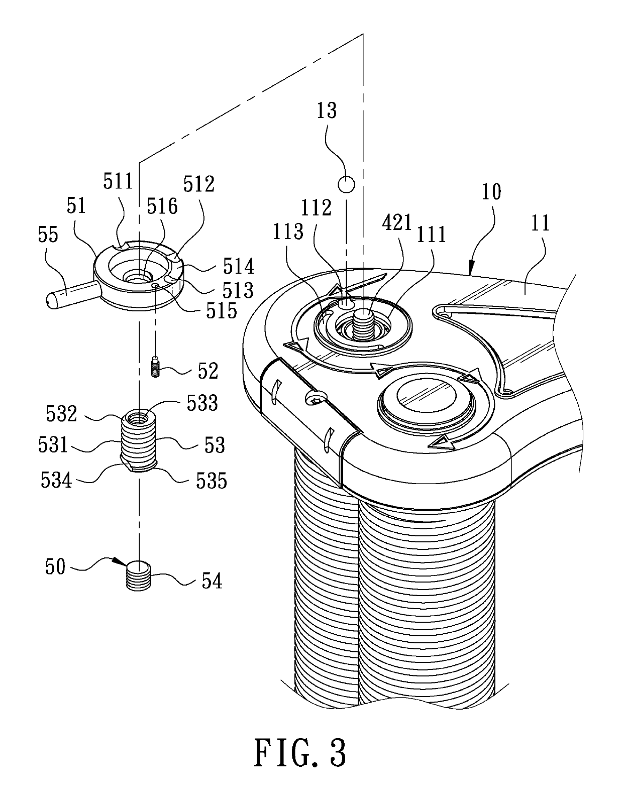 Stretch film dispenser with tension adjustment device