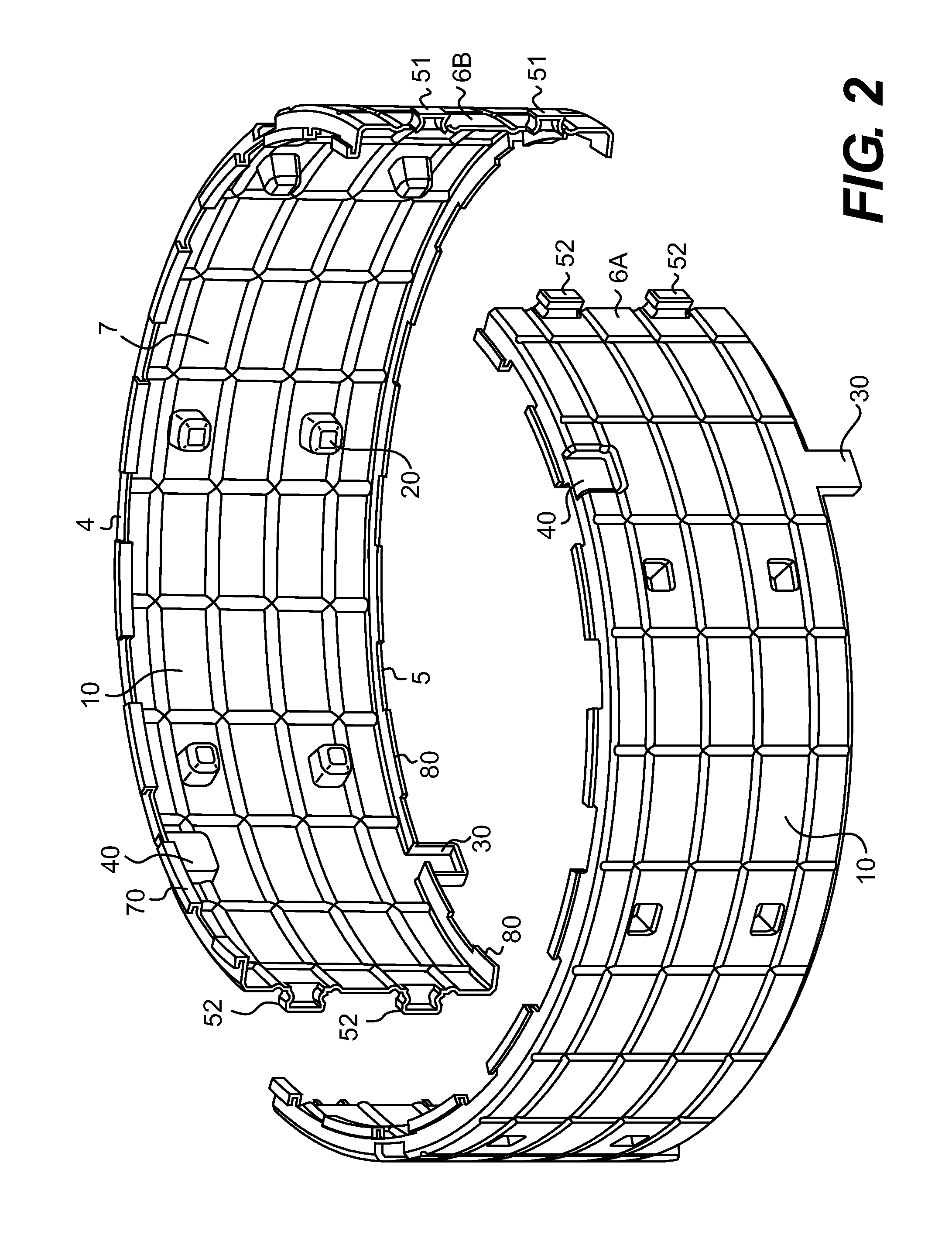 Modular cover for support column