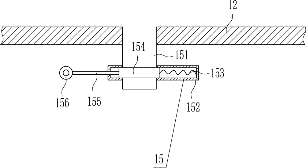 Cleaning device special for writing brush