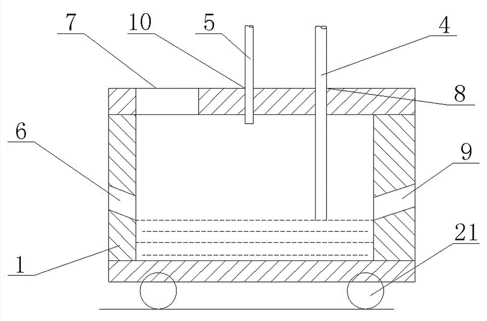 Device and method for producing stannic oxide through self-heating way