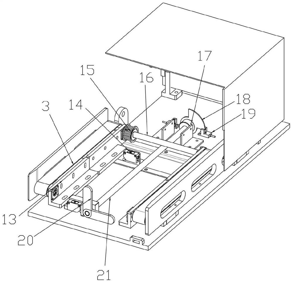 Lifting mechanism in AGV, and conveying AGV capable of achieving double-row independent lifting