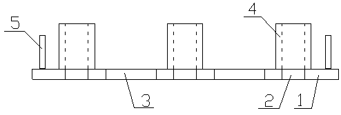 Positioning method for pre-embedded steel bars in assembled sleeves of building element