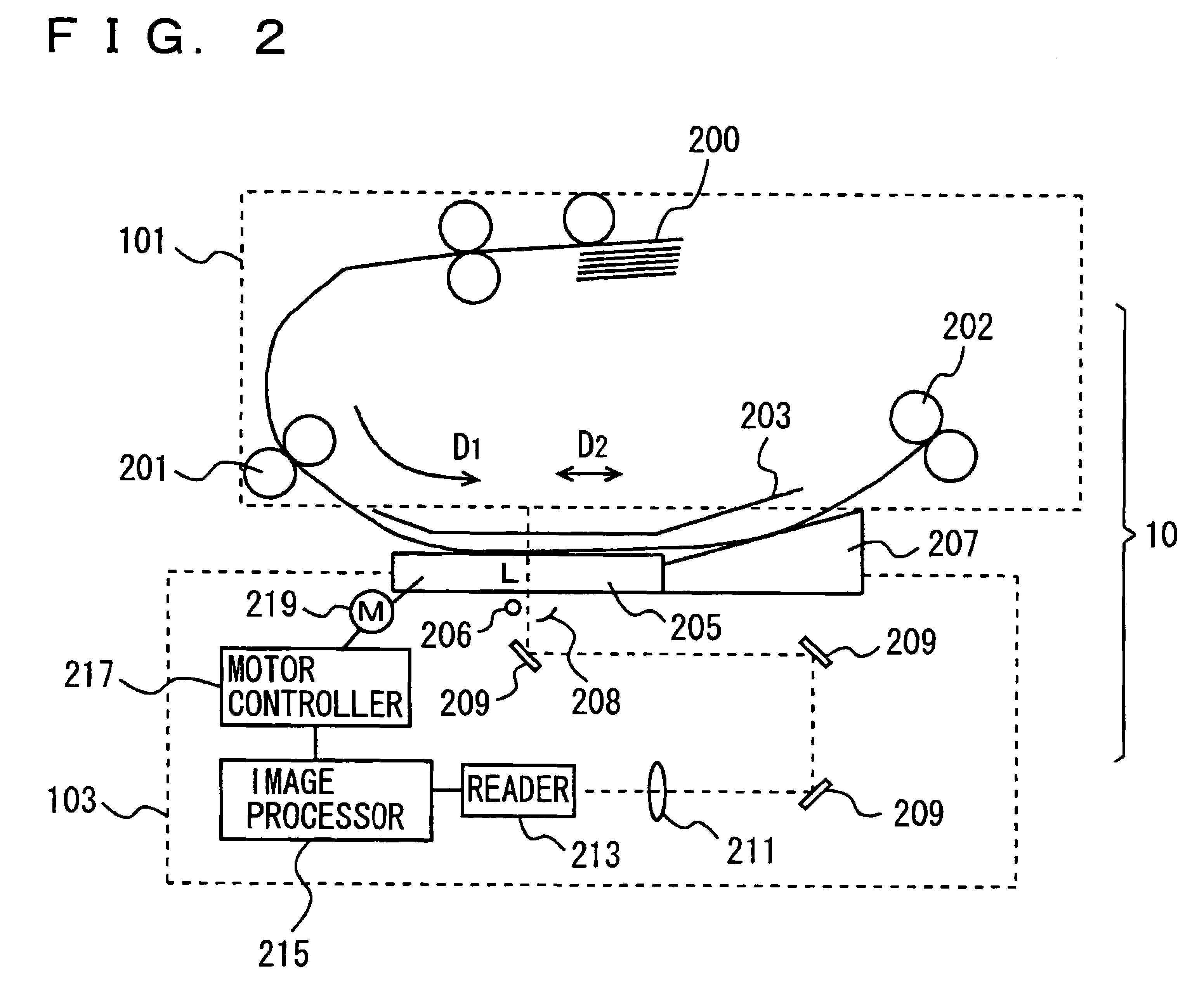 Image reading apparatus correcting noise in image data