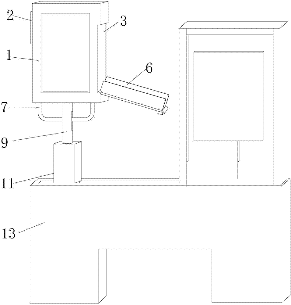 Automatic pushing device for stencil of printing machine