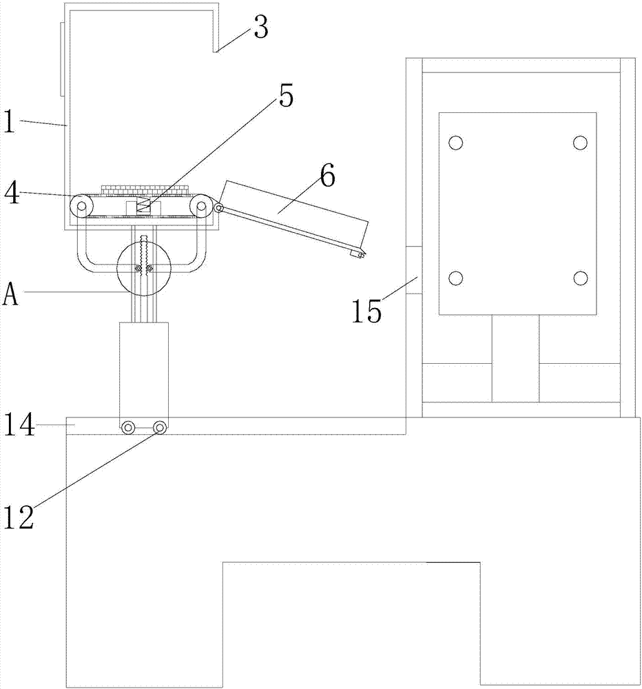 Automatic pushing device for stencil of printing machine