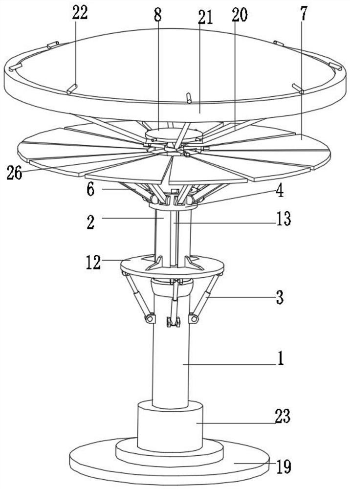 Concentrating solar photovoltaic panel energy storage system