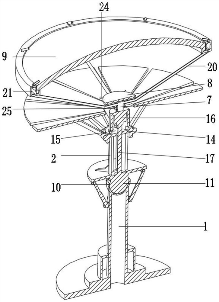 Concentrating solar photovoltaic panel energy storage system