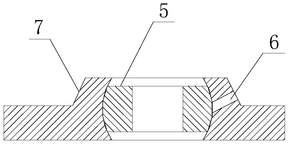 A tibial external fixation device