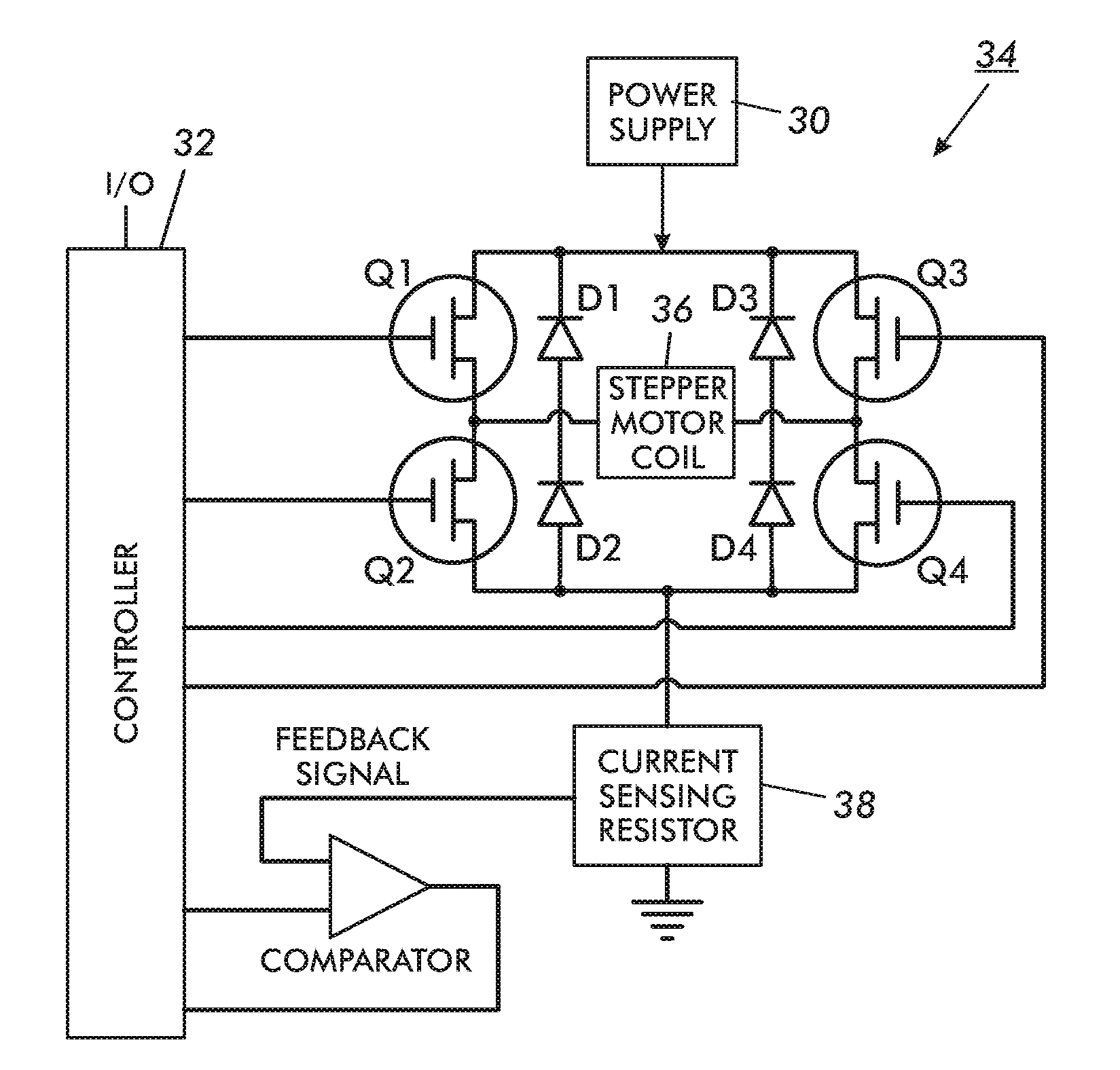 Dual mode stepper motor