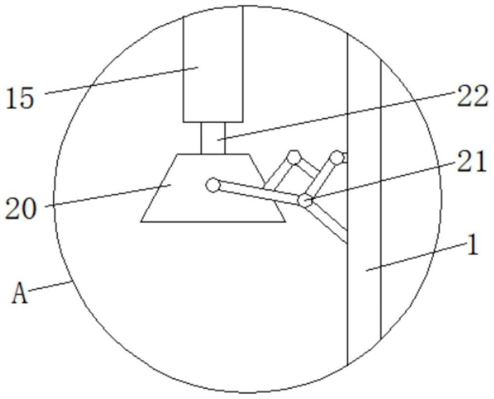 Polishing device for camera lens processing