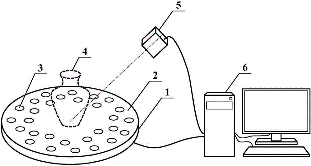 Automatic three-dimensional point cloud registration method applicable to ToF (Time of Flight) camera and system