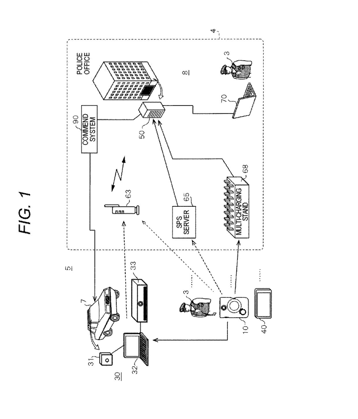 Wearable camera system and recording control method