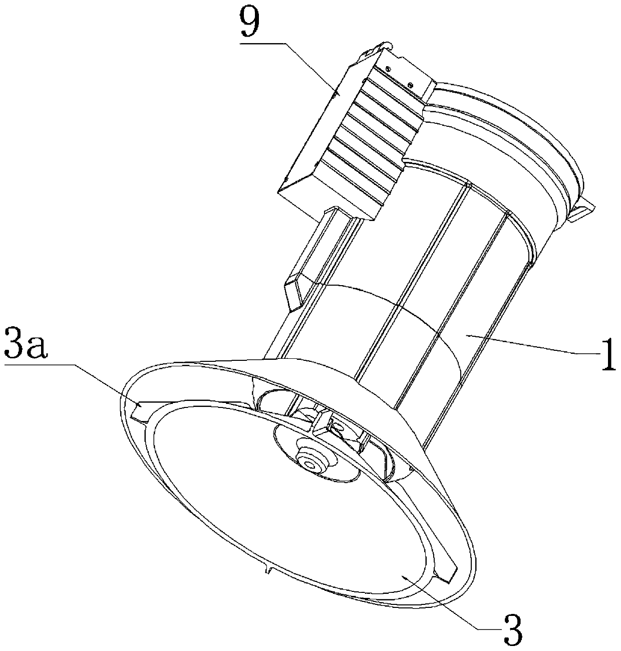 Adjustable sowing system for unmanned aerial vehicle sowing