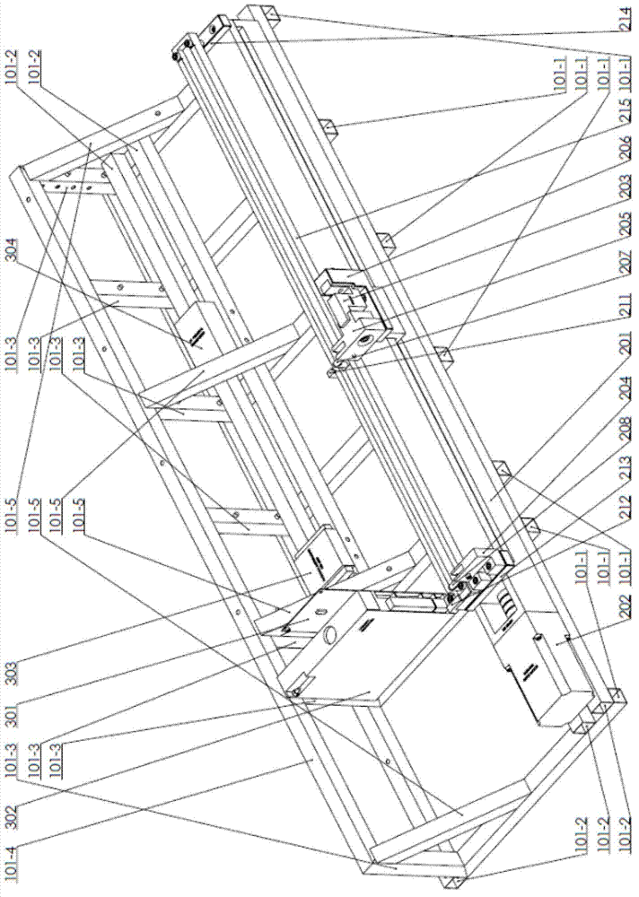 Experimental device and method for measuring mechanical property of special material in macroscale