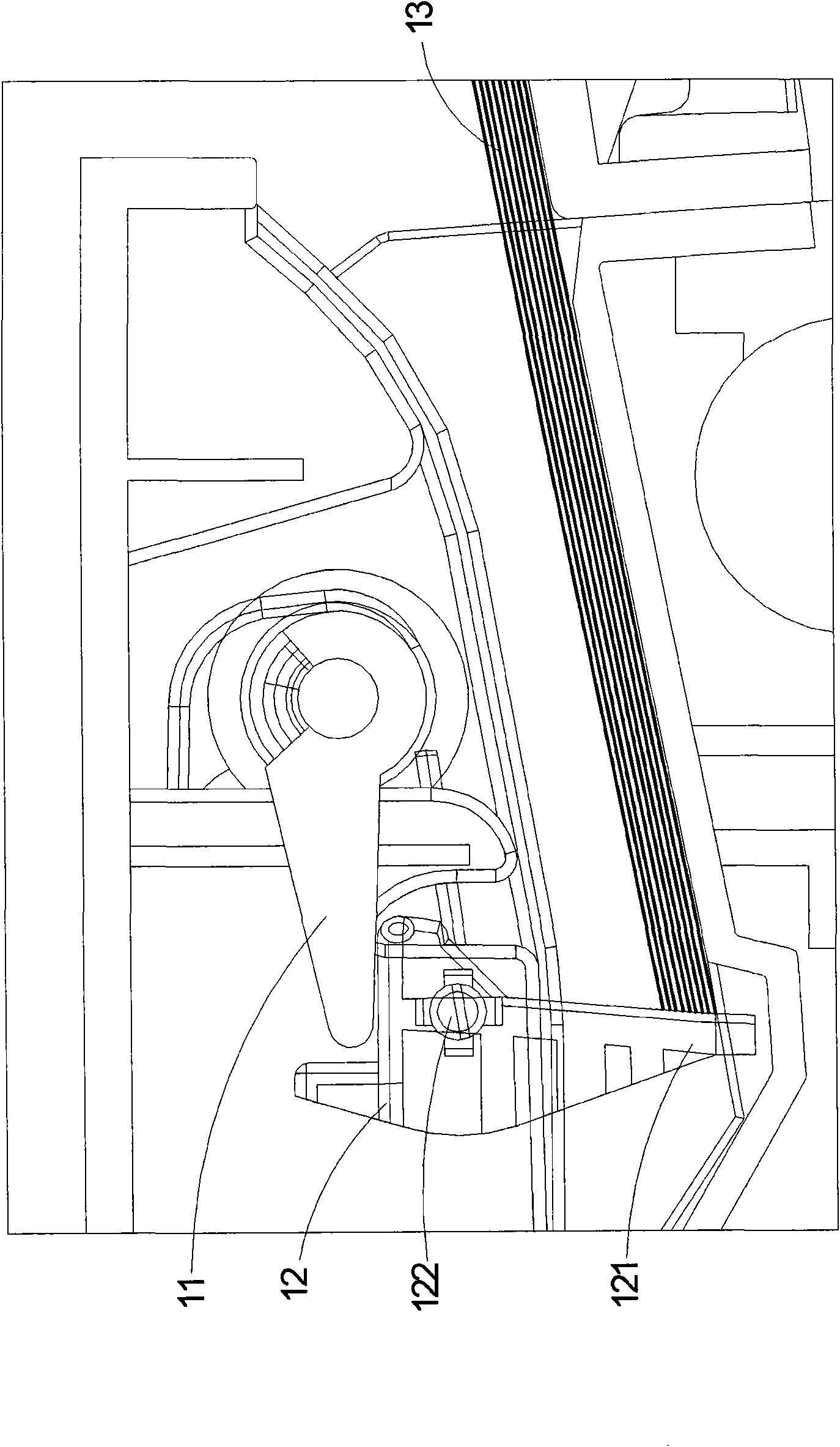 Paper stopping mechanism and automatic paper feed device using same