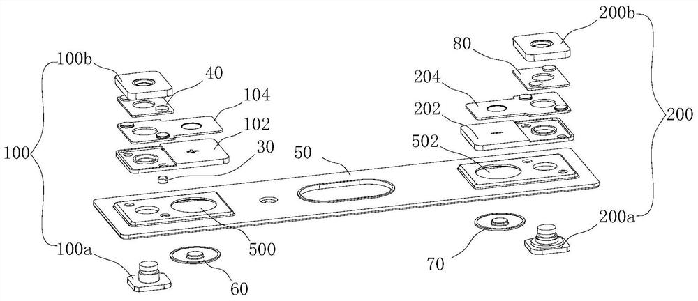 Power battery top cover structure and power battery