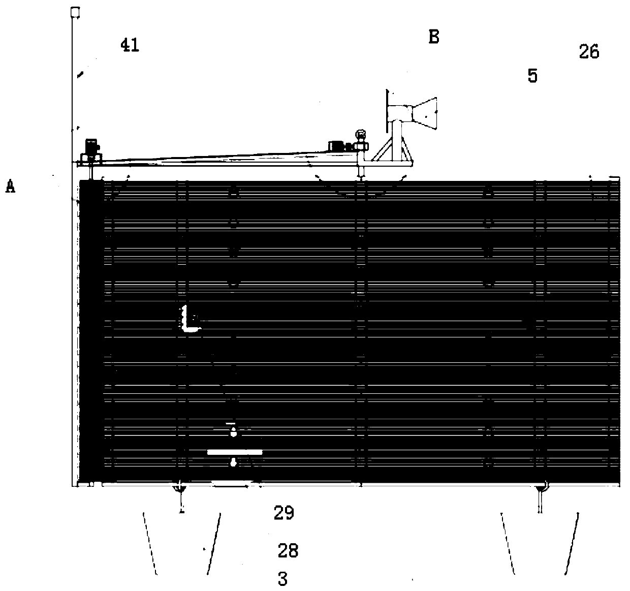 Complete submerging type breeding system for deep and high seas