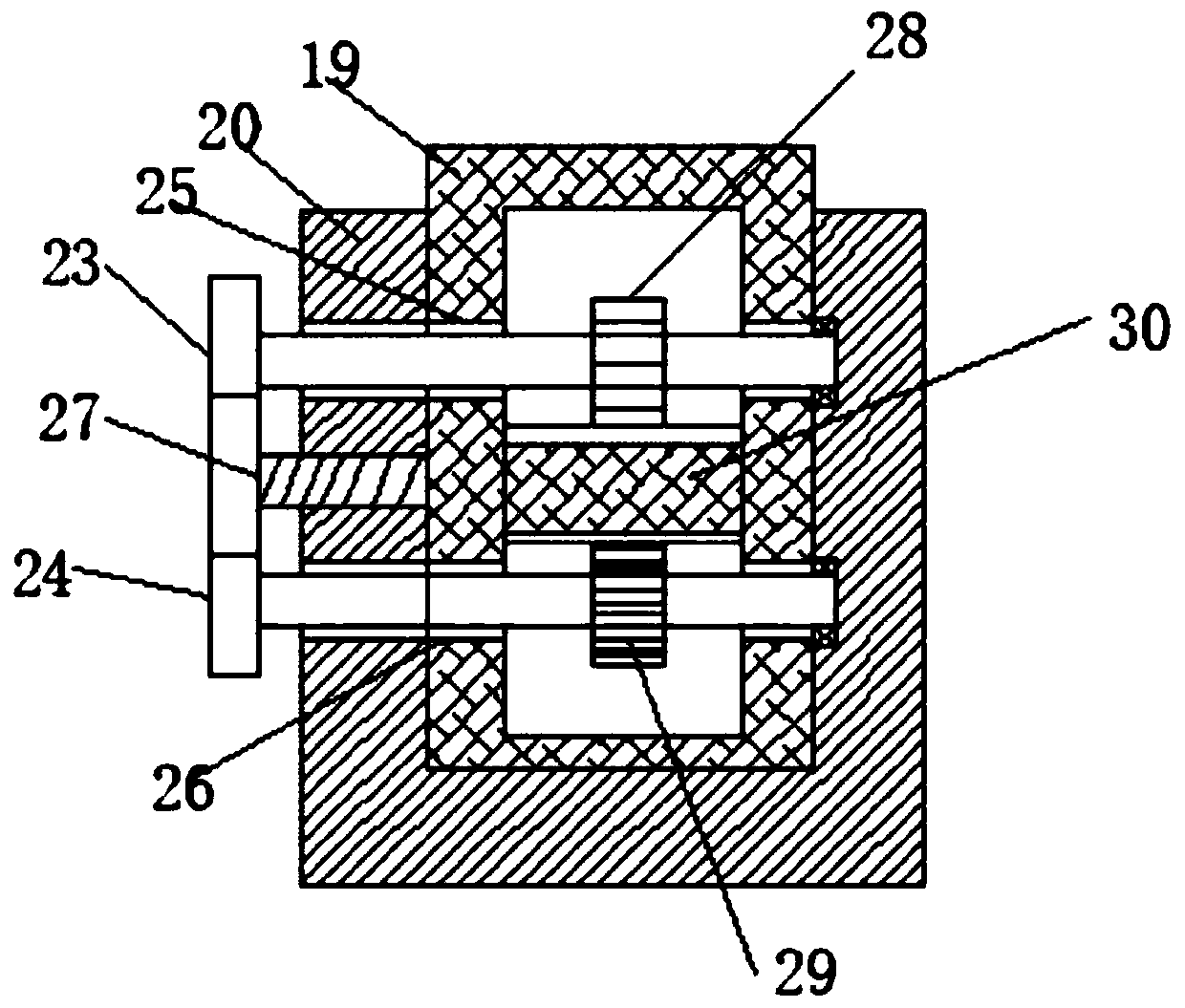 Angle adjusting mechanism of optical instrument