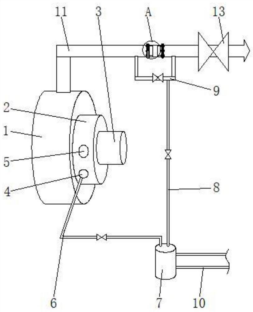 A pump self-sealing water device