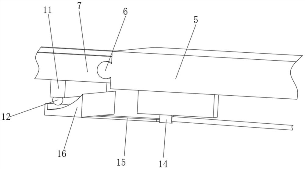 Active protection type seesaw capable of preventing head warping phenomenon