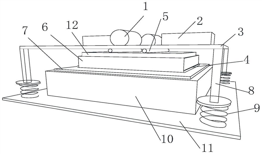 Experimental method for testing the performance evolution of cement-based materials for slab ballastless track structures