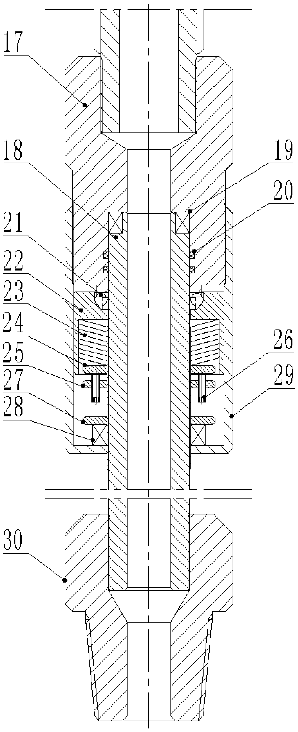 A downhole pressure torsion balance tool