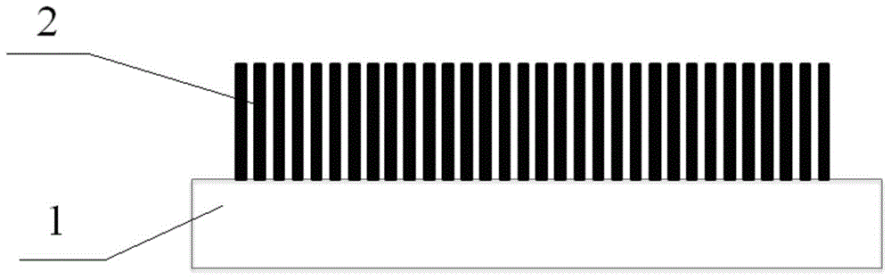 Method for preparing high-orientation carbon nanotube film cooling fin