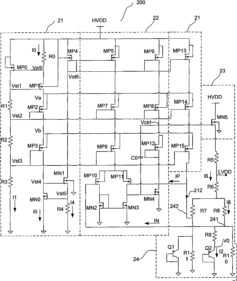 Low-voltage power-generating circuit and device thereof