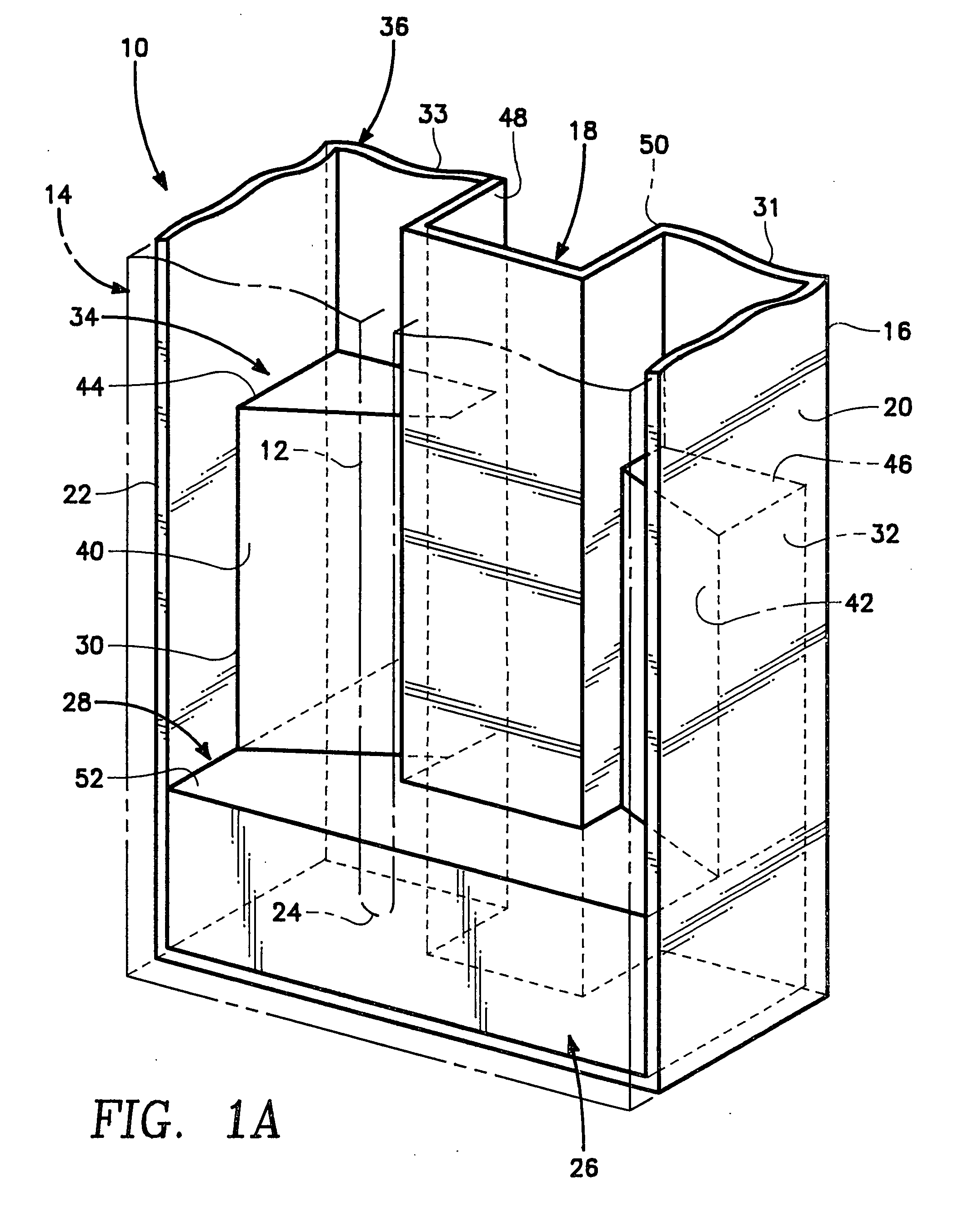 Short resonant ridge waveguide load under radiation slot