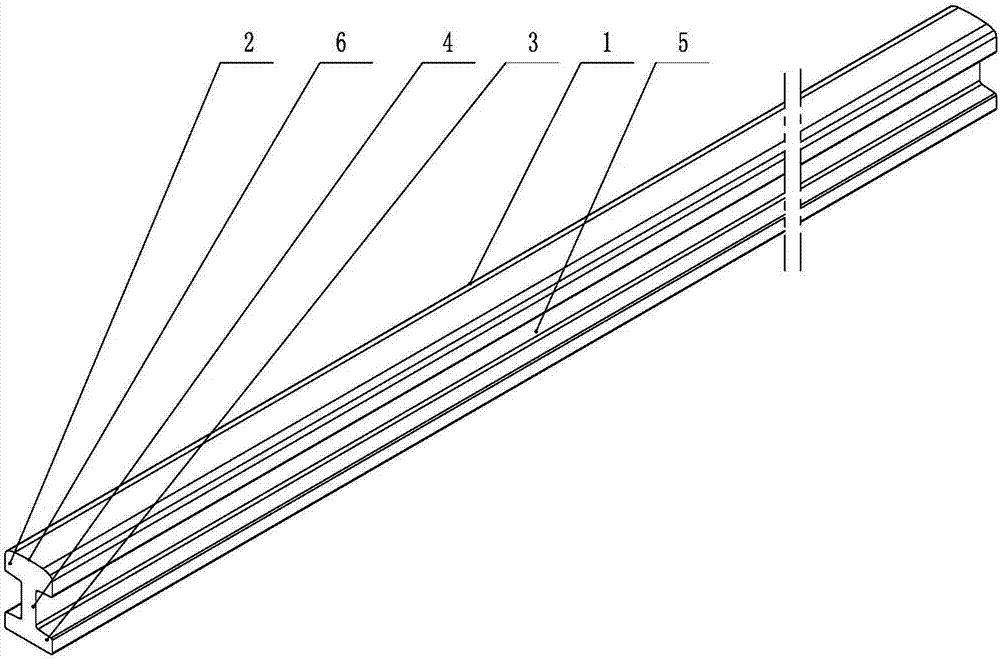 Permanent magnet suspension train track system