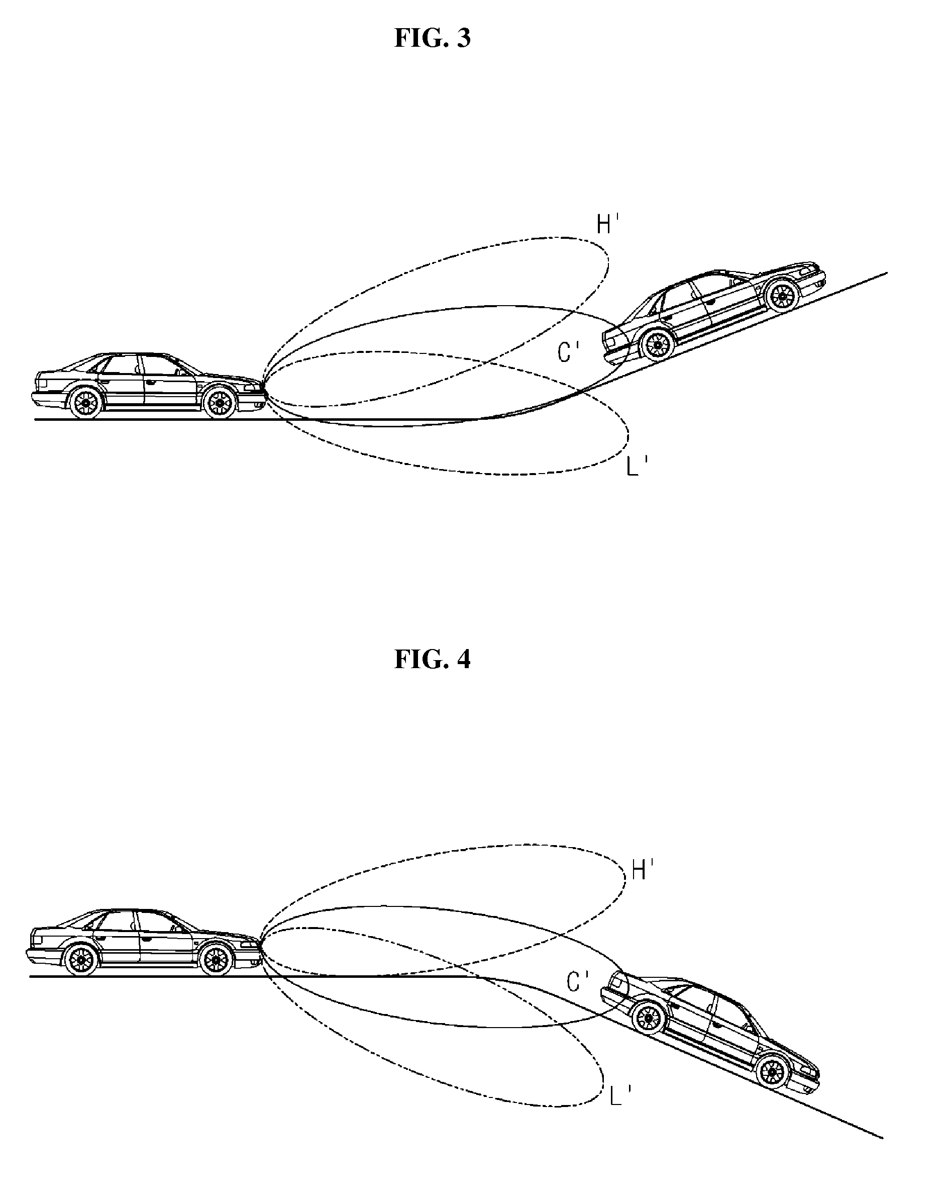 Vehicle type radar device and vehicle type radar control method