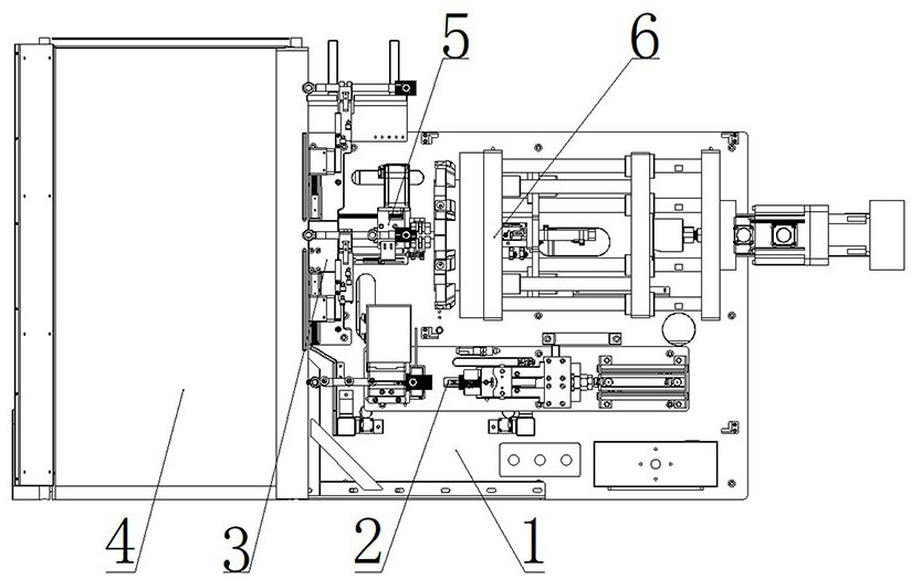 A kind of semi-automatic riveting press for rubber hose joint and its operation method