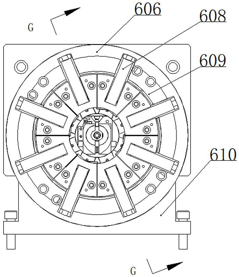 A kind of semi-automatic riveting press for rubber hose joint and its operation method