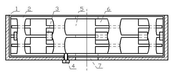 Peanut sowing seed-metering device with adjustable particle size