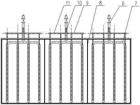 A kind of air-lifting rapid circulation filter cloth filter tank and its filtering method