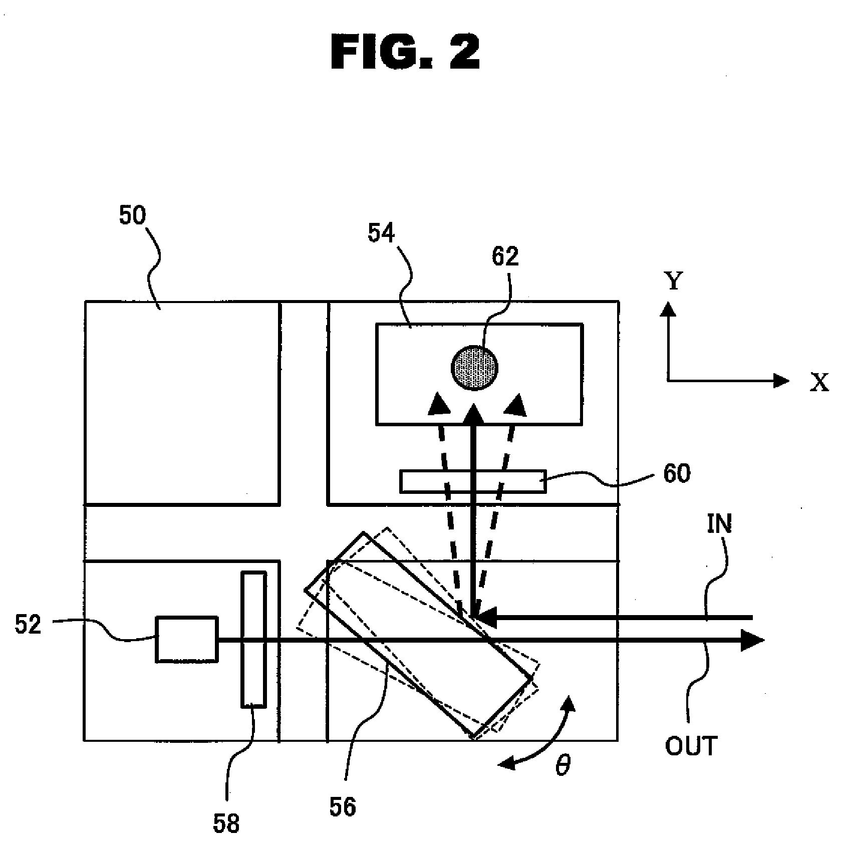 Bi-directional optical communication module