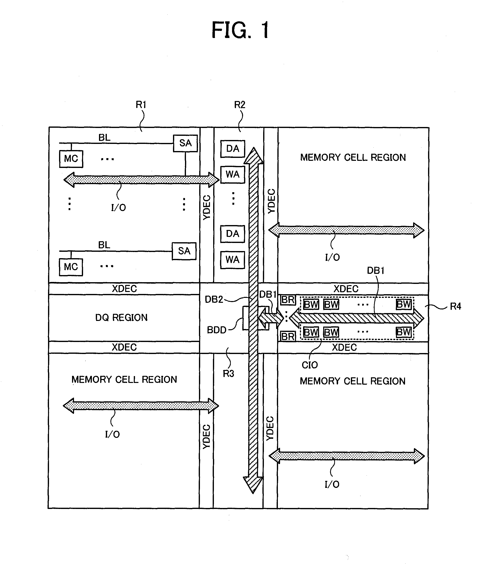 Semiconductor device having data bus