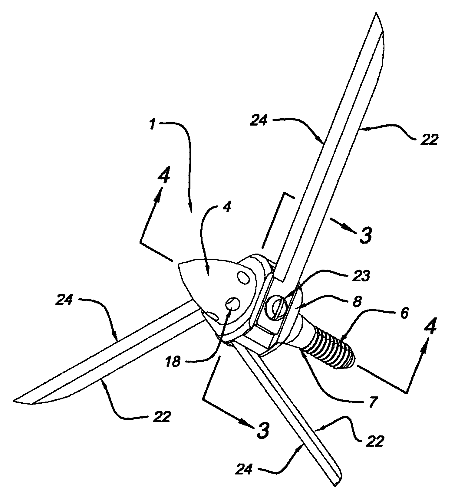 Hunting arrow point