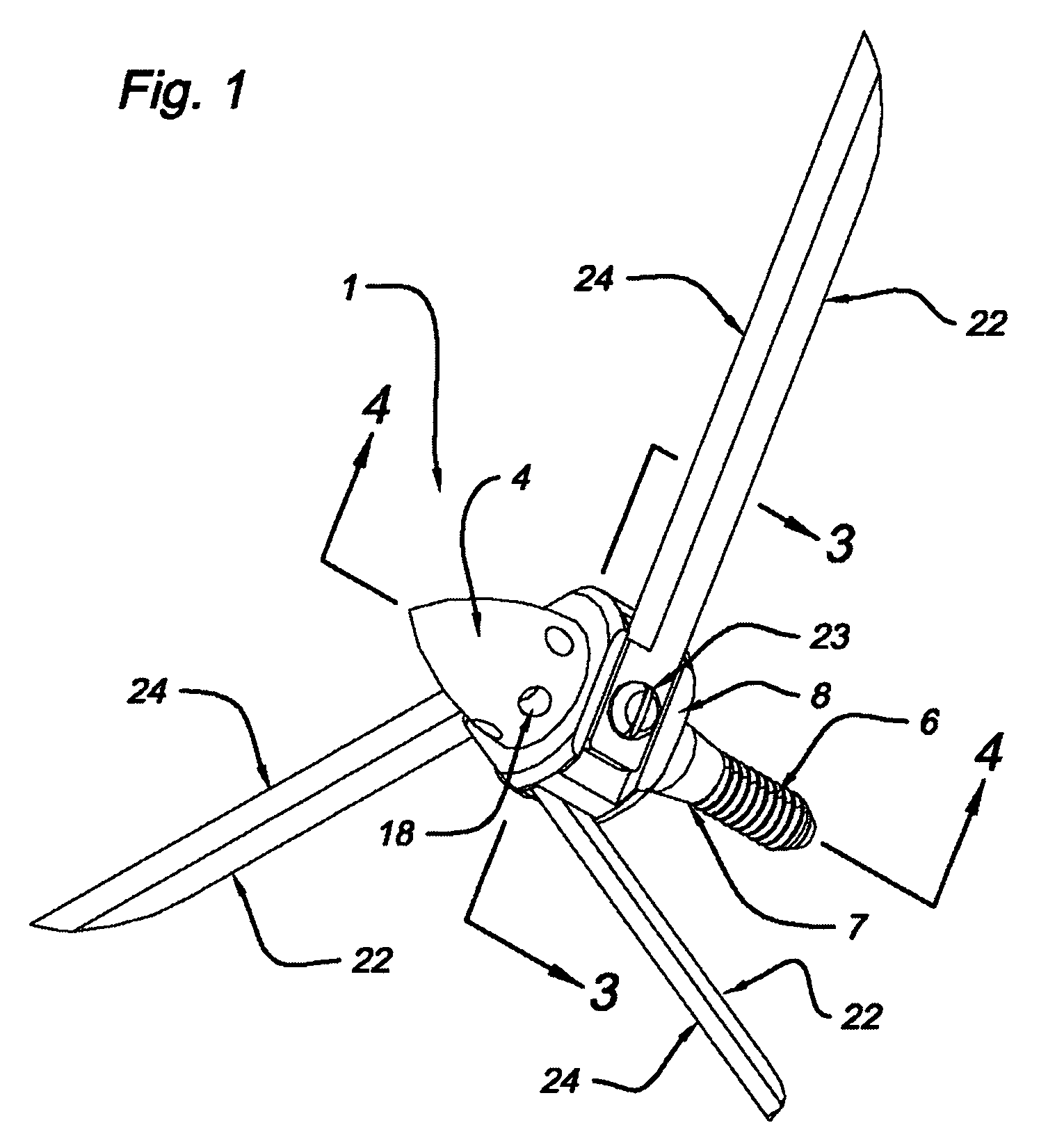 Hunting arrow point