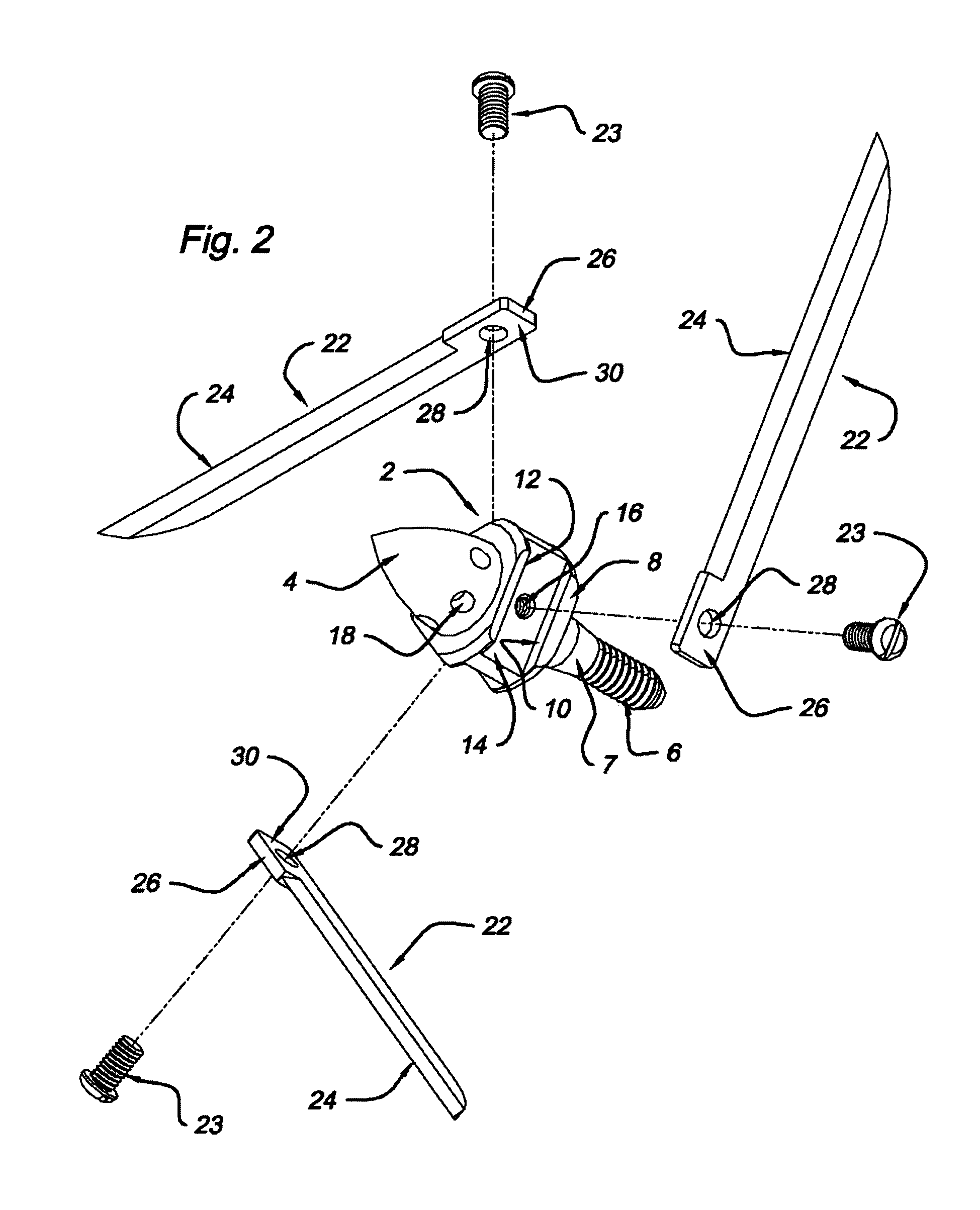 Hunting arrow point