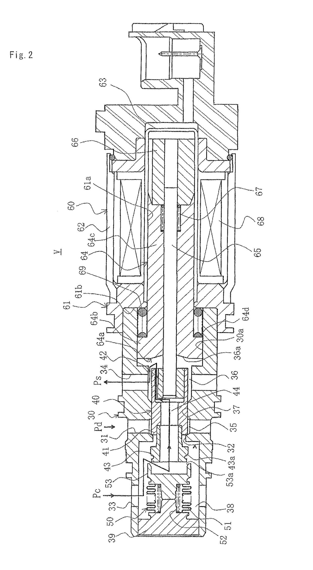 Capacity control valve