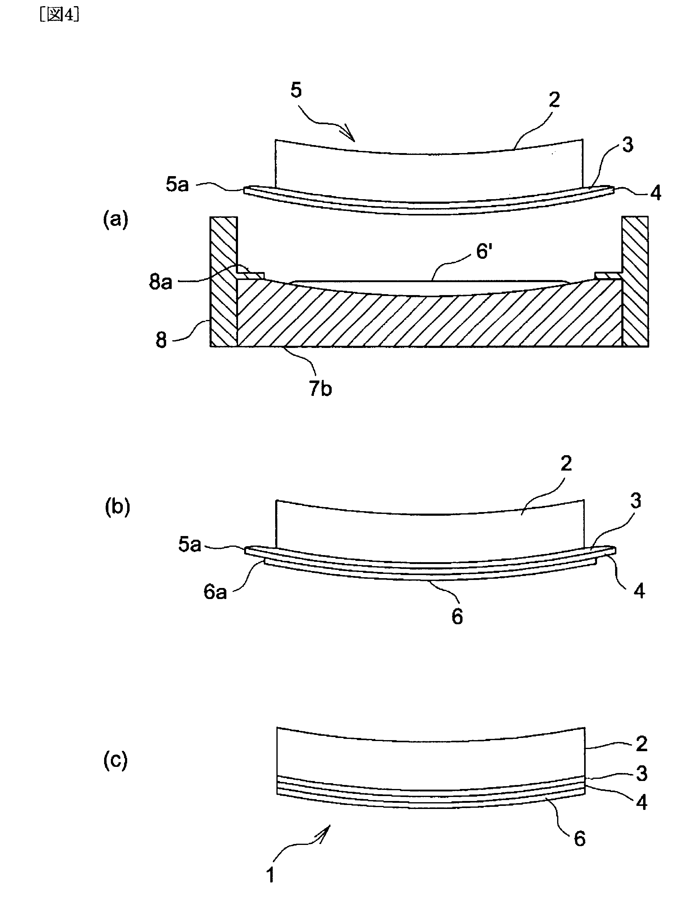 Polarizing Resin Lens and Process for Producing Same