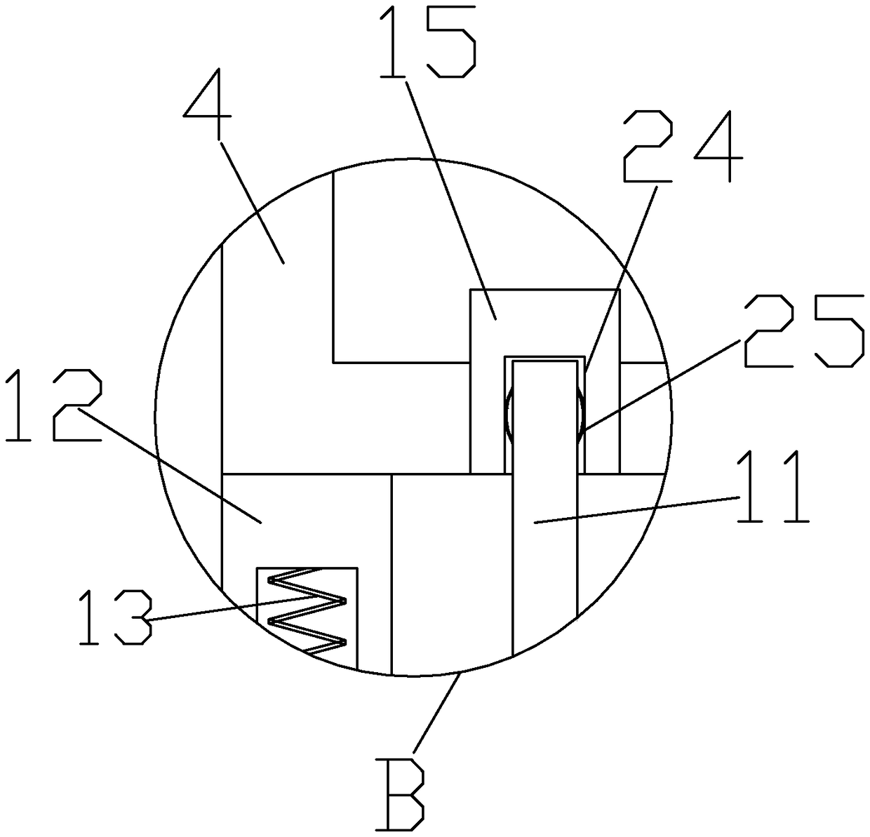 A modular switch socket