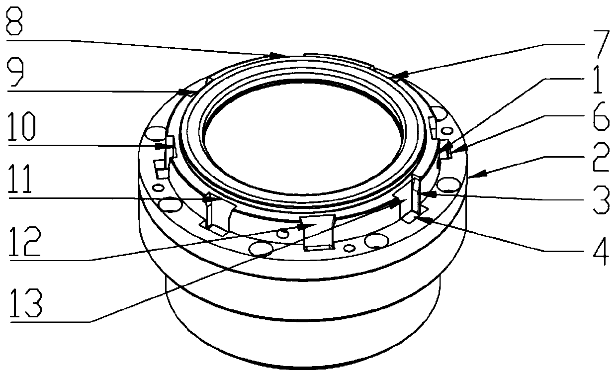 Process method for nuclear power station four-bearing shaft-sealing main pump centering block dimension configuration