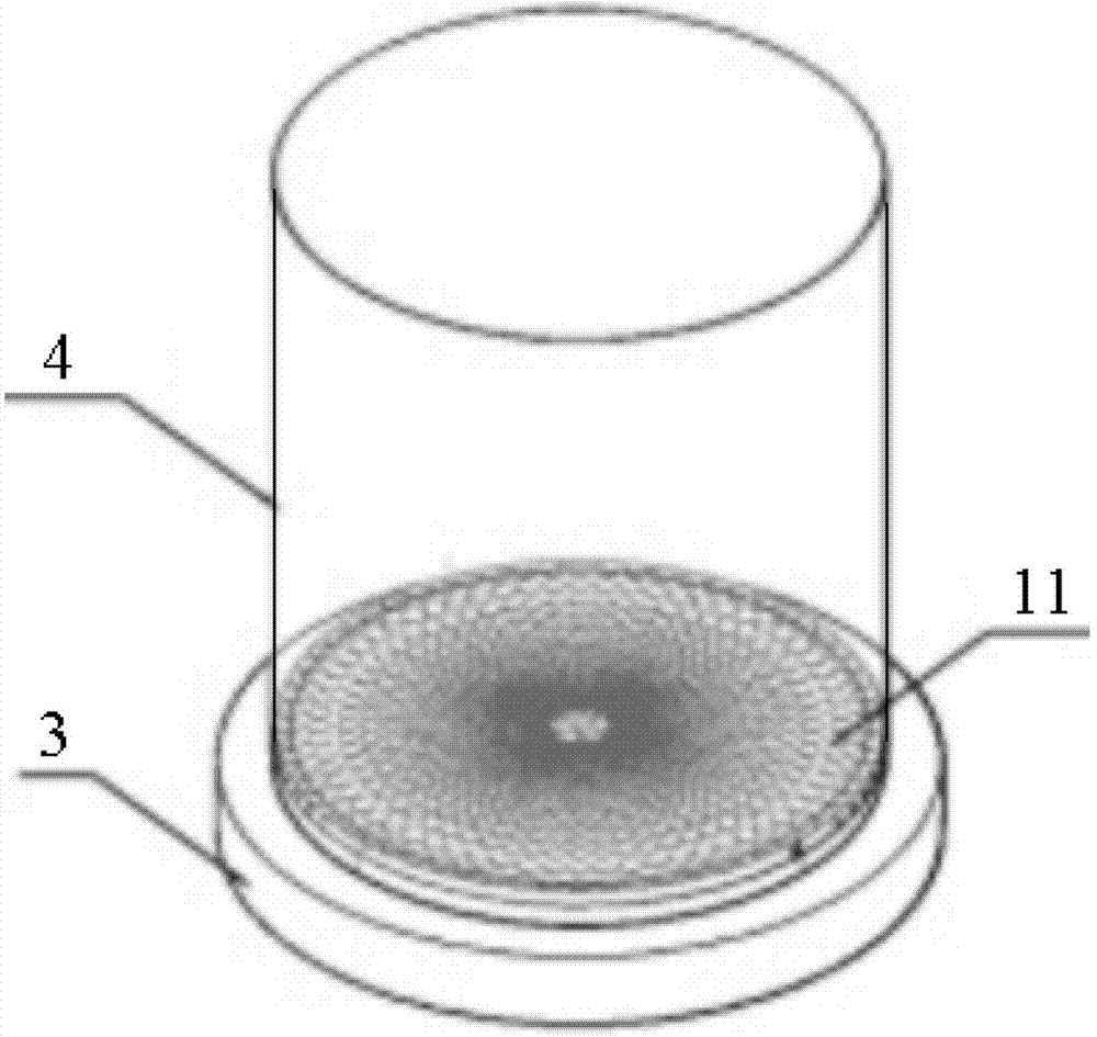 Row type aquatic organism suspended sediment experimental device