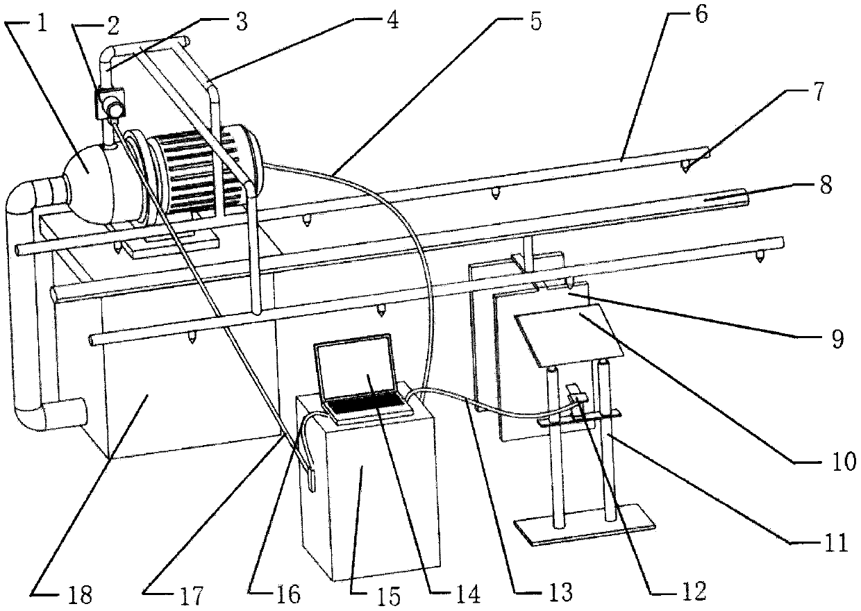 Intelligent spraying humidifying device for surface of swine carcass