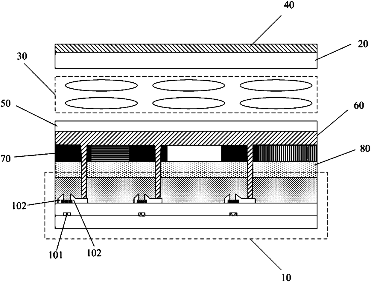 Reflection-type liquid crystal display panel and display device