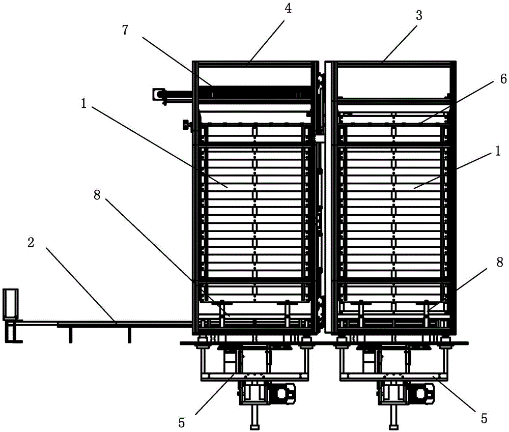 A Circular Transmission Mechanism and Circular Transmission Method for Tunnel Furnace Tray